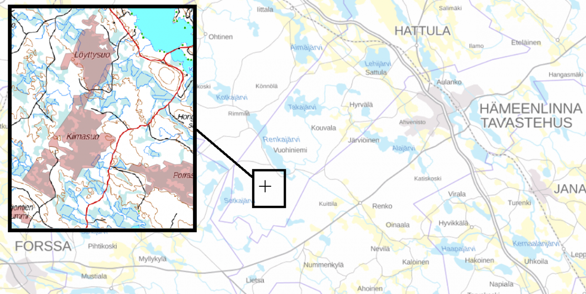 Retkikohdevinkki: Kiimasuo ja Löyttysuo, Hattula